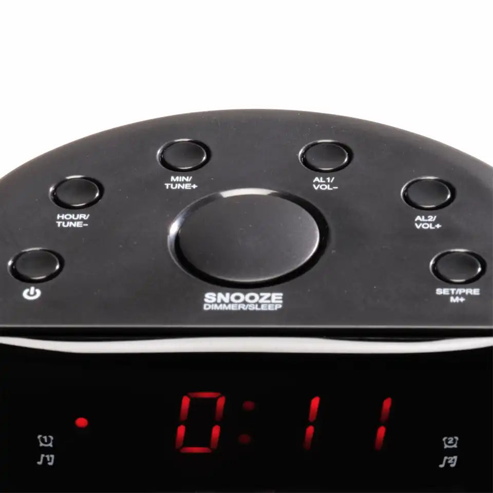 Radio reloj FM Denver con radio PLL | CR-430MK2